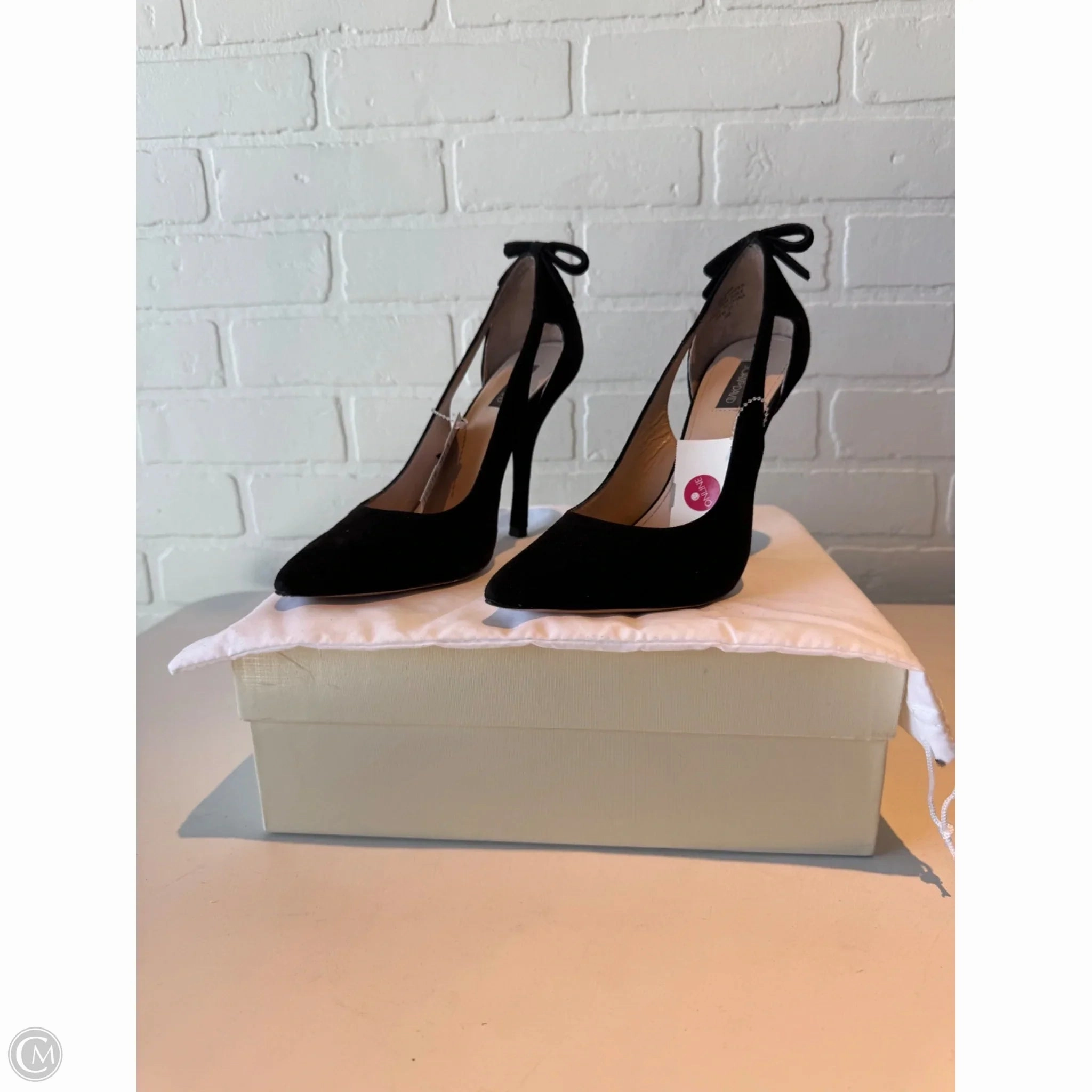 Anti Odor Shoes Heels Stiletto By Joan And David In Black, Size: 6.5