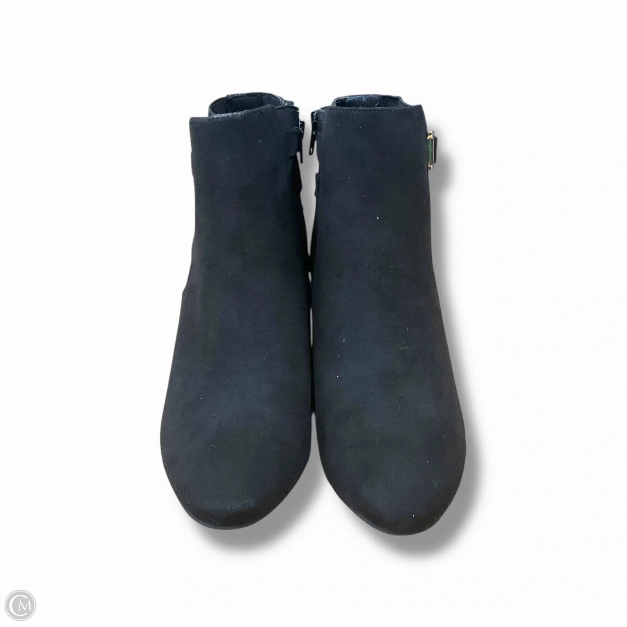 Classic Dress Shoes Textured Surface Shoes Heels Stiletto By Karen Scott In Black, Size: 9