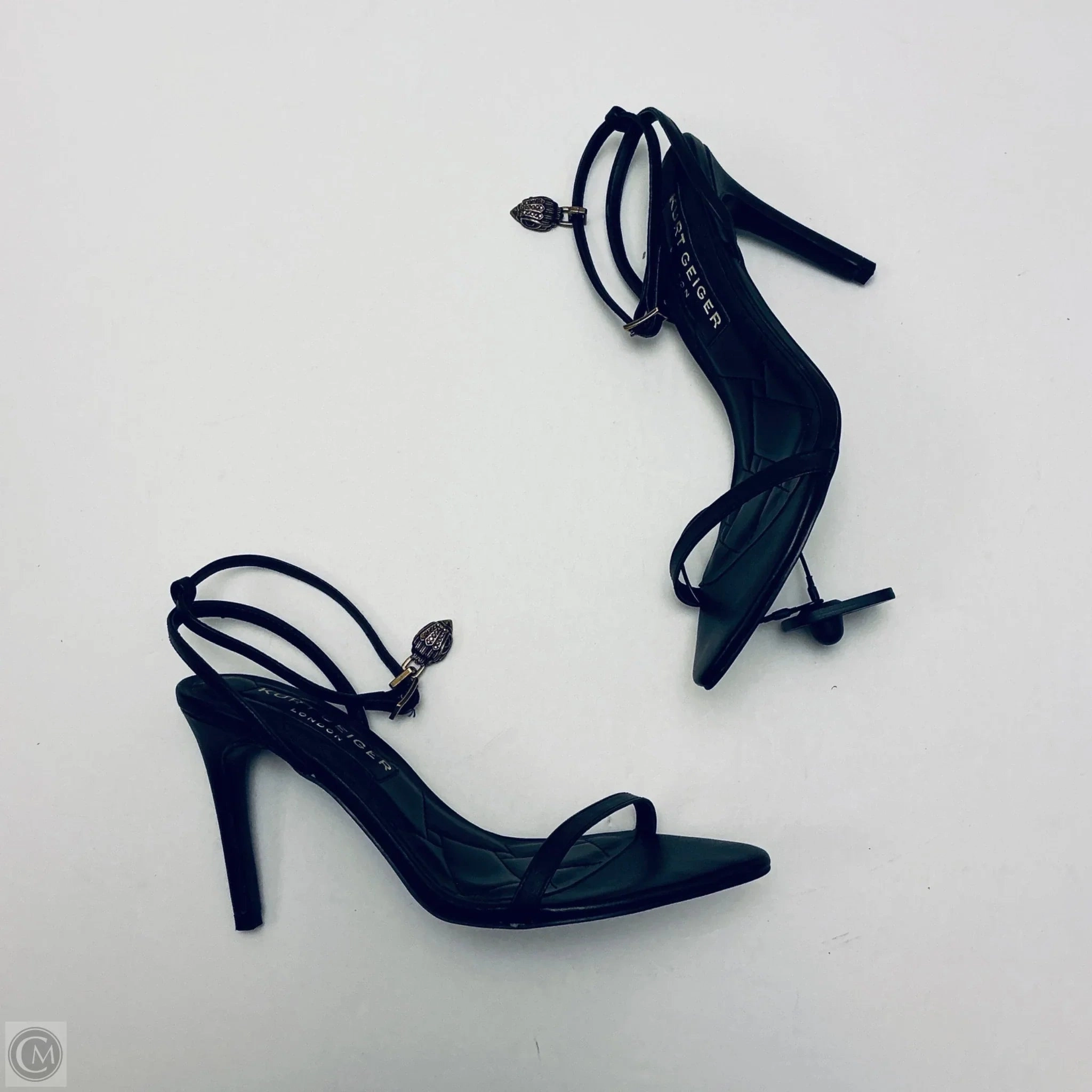 Stylish High Heels Shoes Heels Stiletto By Kurt Geiger London In Black, Size: 8