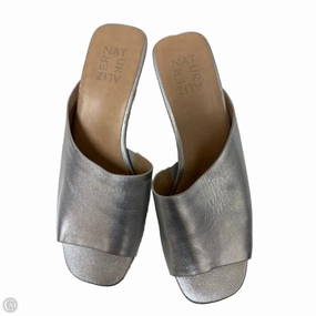 Bold Wedding Heels Shoes Heels Stiletto By Naturalizer In Silver, Size: 8.5
