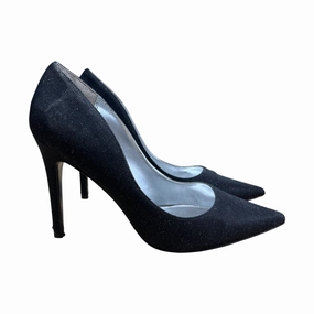Chic Finish Shoes Heels Stiletto By Nina In Black, Size:9