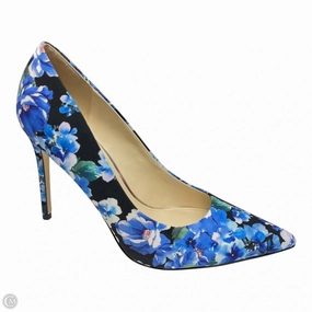 Pink Stiletto Heels Shoes Heels Stiletto By Nine West In Blue, Size: 10