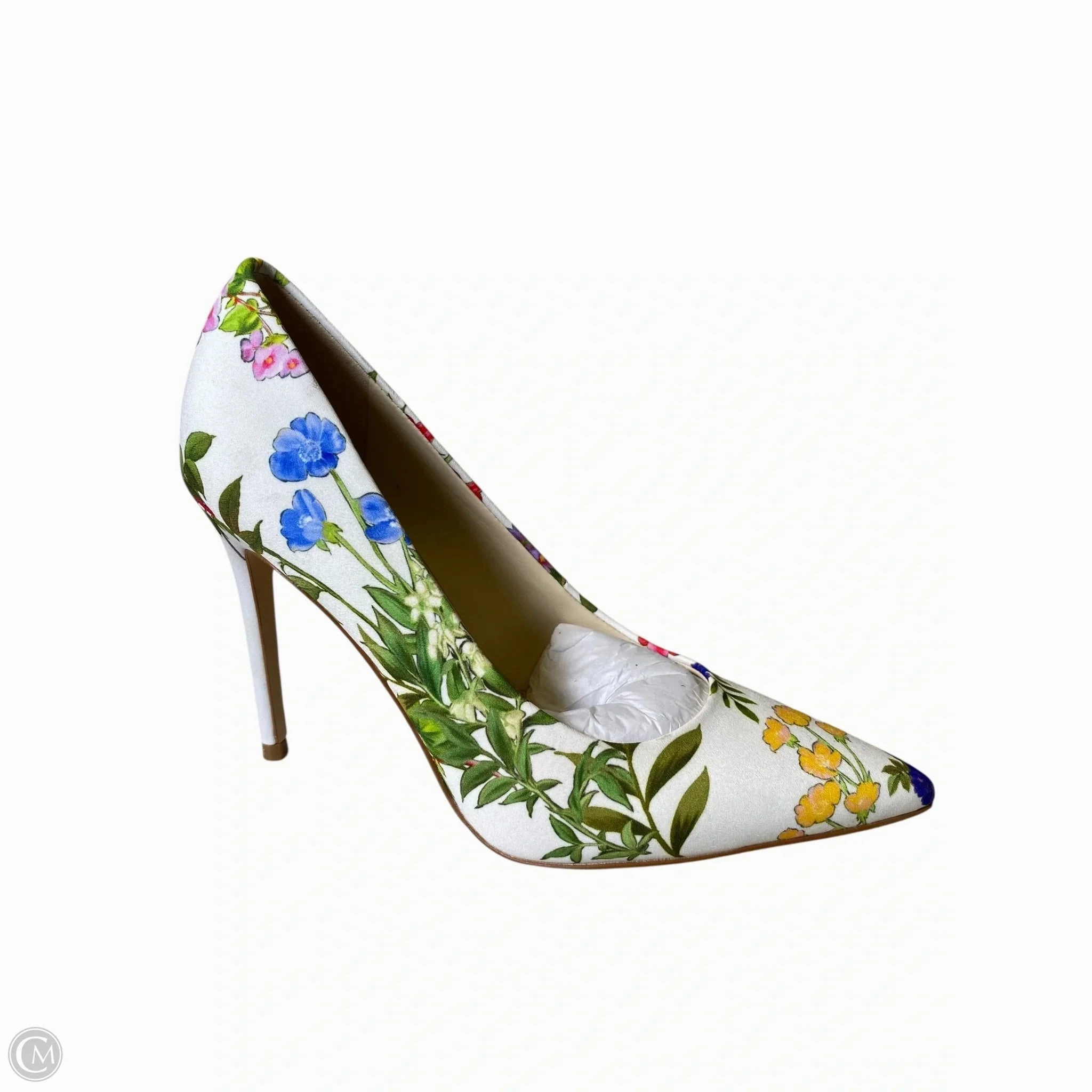 Shoes Heels Stiletto By Nine West In Multi-colored, Size: 7 Wide fit