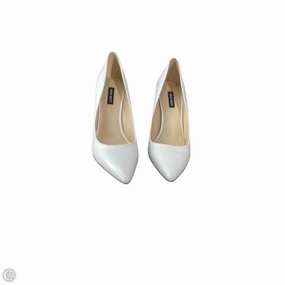 Shoes Heels Stiletto By Nine West In White, Size: 9.5 Dressy Heels