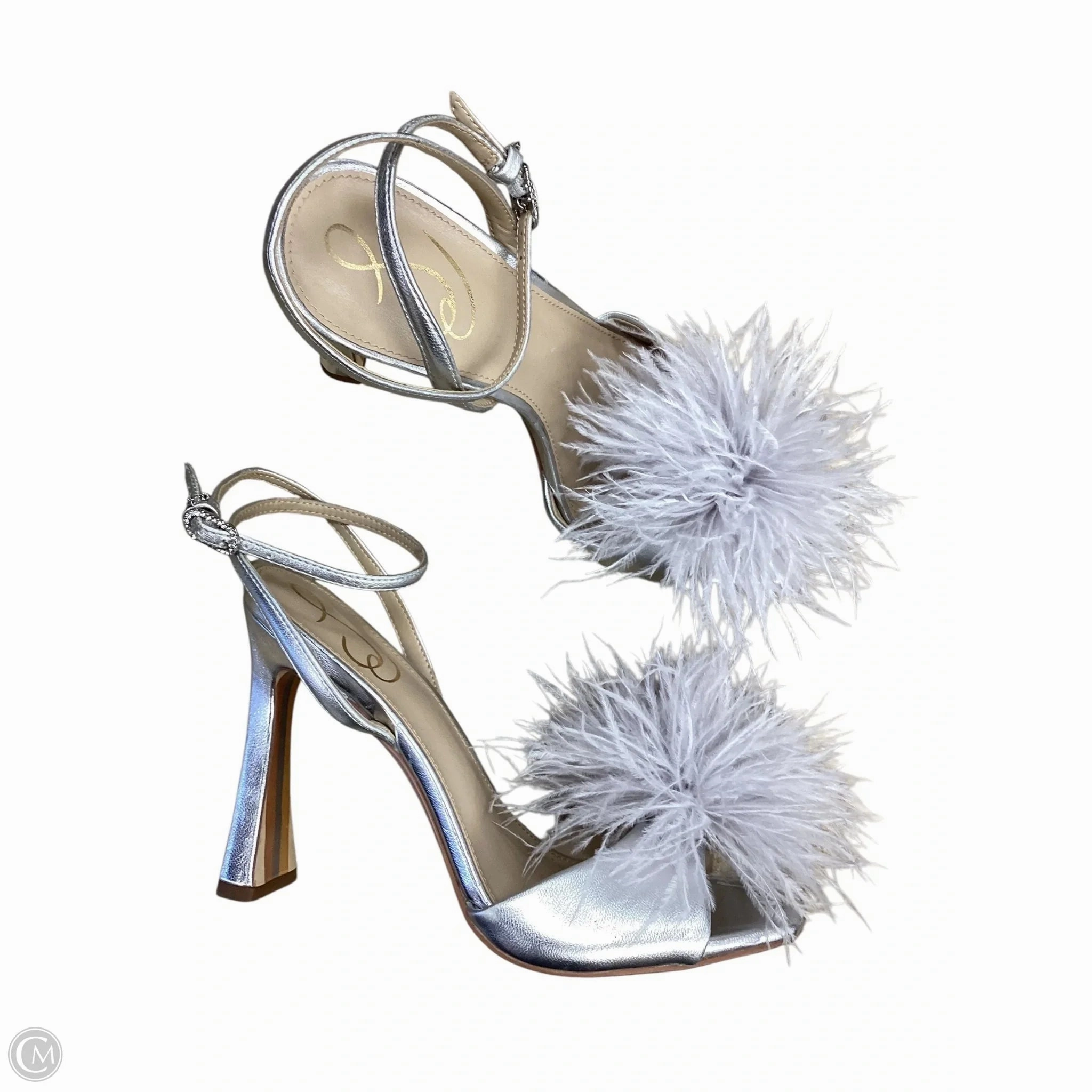 Shoes Heels Stiletto By Sam Edelman In Silver, Size: 7 Comfortable Platform Heels