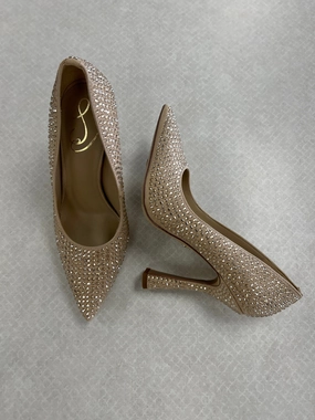 Traction pattern SHOES HEELS STILETTO by SAM EDELMAN In TAN, Size: 7.5