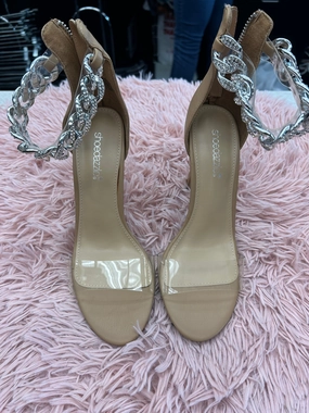 Shoes Heels Stiletto By Shoedazzle In Nude, Size: 9 Flexible Soles Luxe Footwear