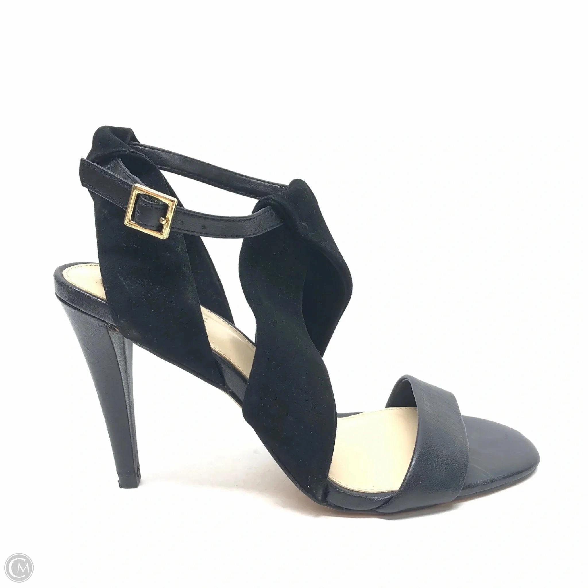 Shoes Heels Stiletto By Vince Camuto In Black, Size: 7 Bold Heel Boots Adjustable Heel Sandals