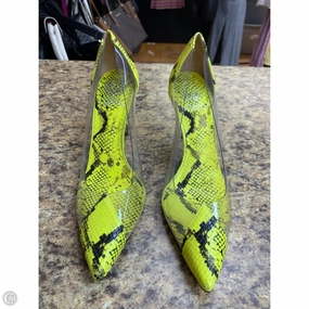 Shoes Heels Stiletto By Vince Camuto In Snakeskin Print, Size: 10 Responsive Bold Heel Boots