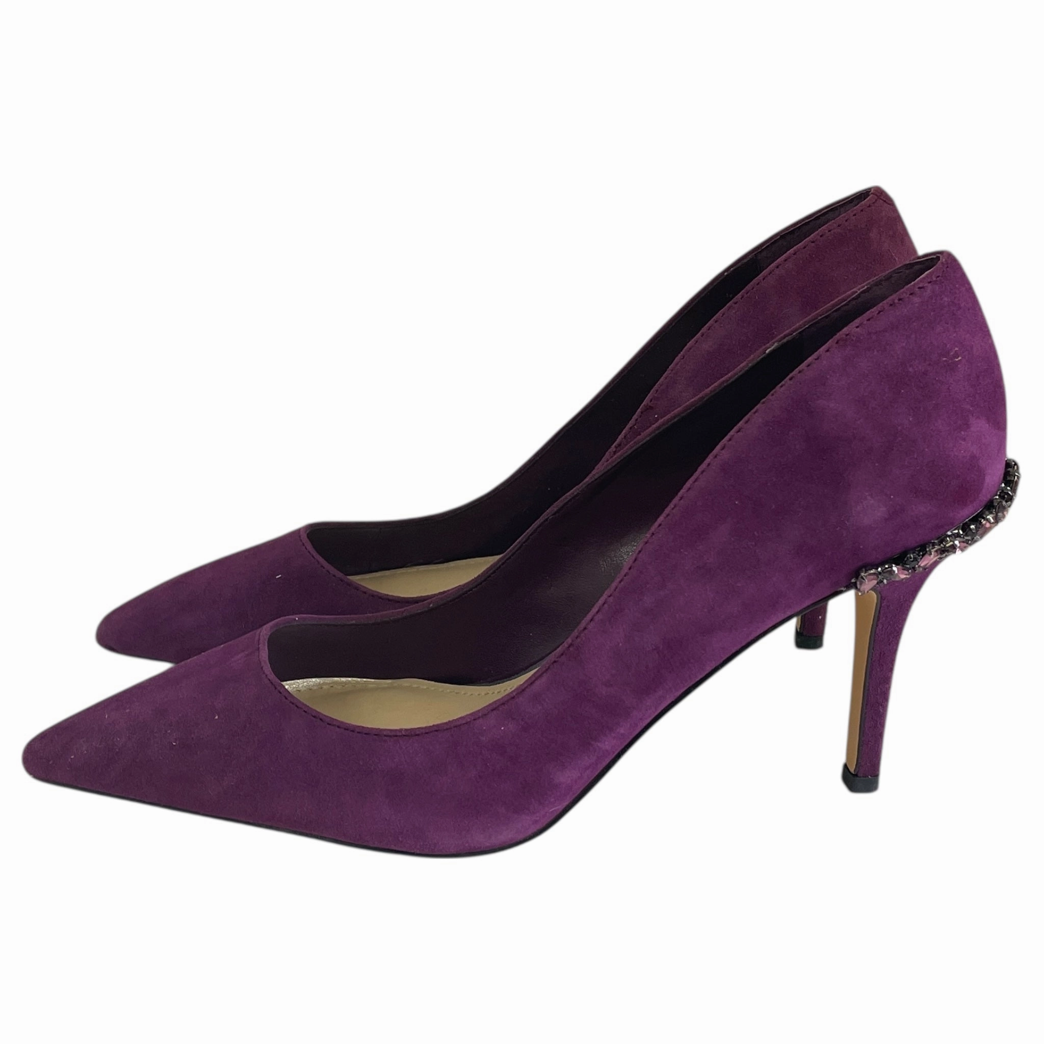 Shoes Heels Stiletto By White House Black Market In Purple, Size:8.5 Platform Heels Supportive arch