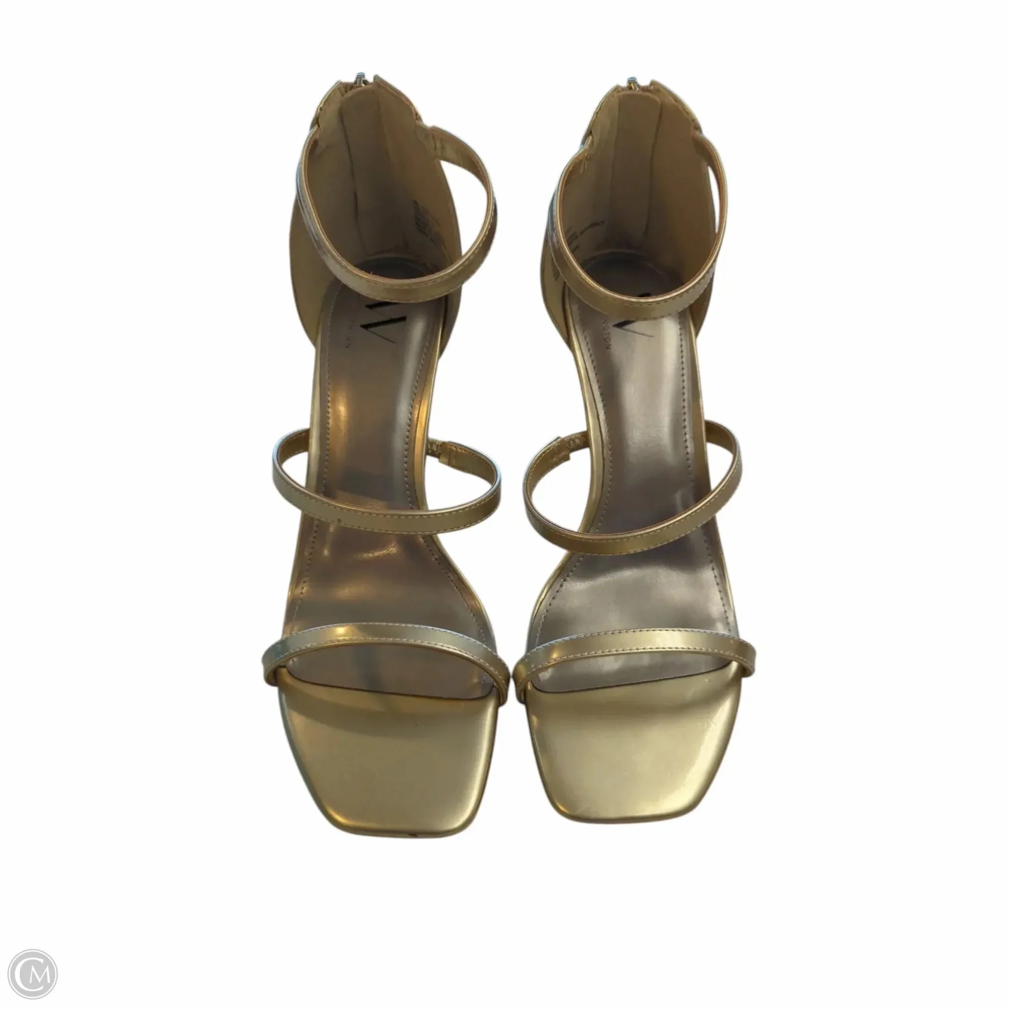 Shoes Heels Stiletto By Worthington In Gold, Size: 9 Impact Resistance Fall Fashion Pumps