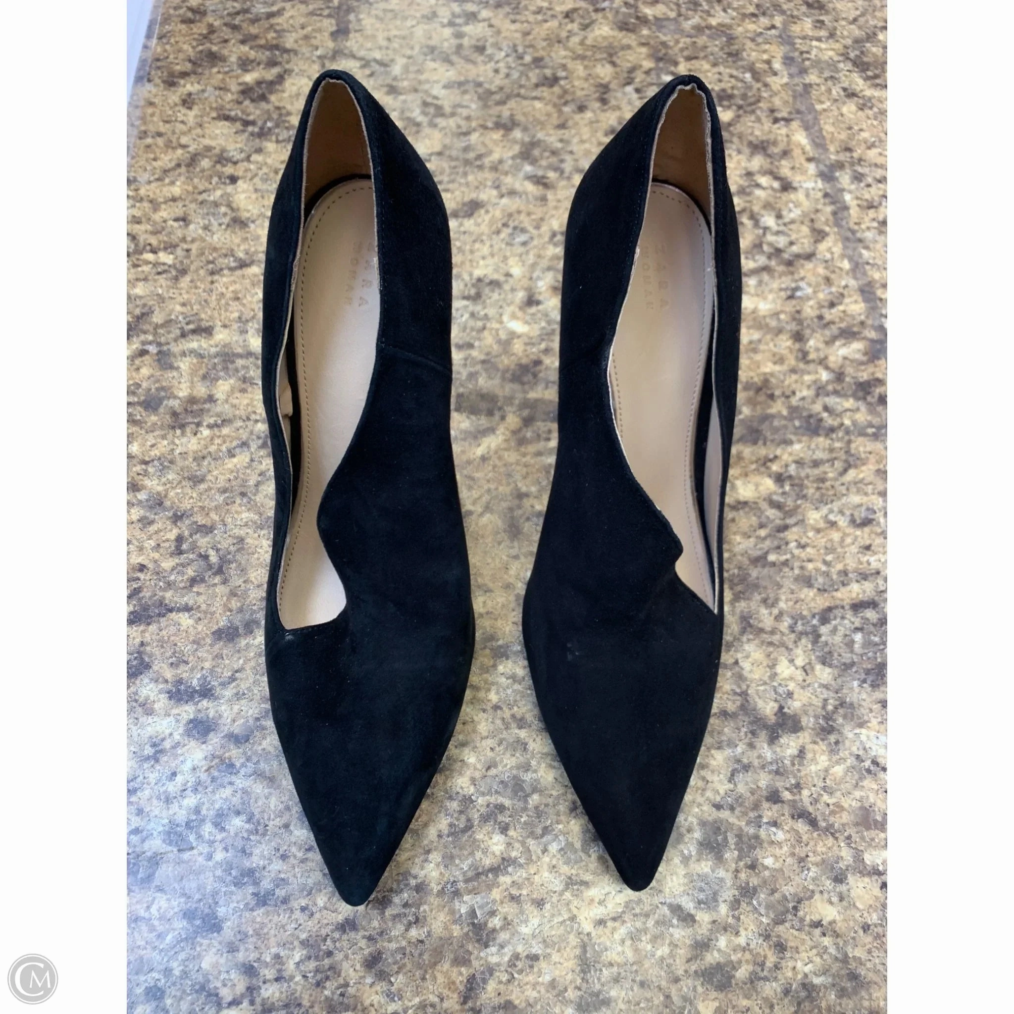 Shoes Heels Stiletto By Zara Women In Black, Size: 8 high heel sandals Smart Office Shoes