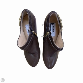 Shoes Heels Stiletto By Vince Camuto In Bronze, Size: 7.5 Teddy Heel Boots Smart High Heels