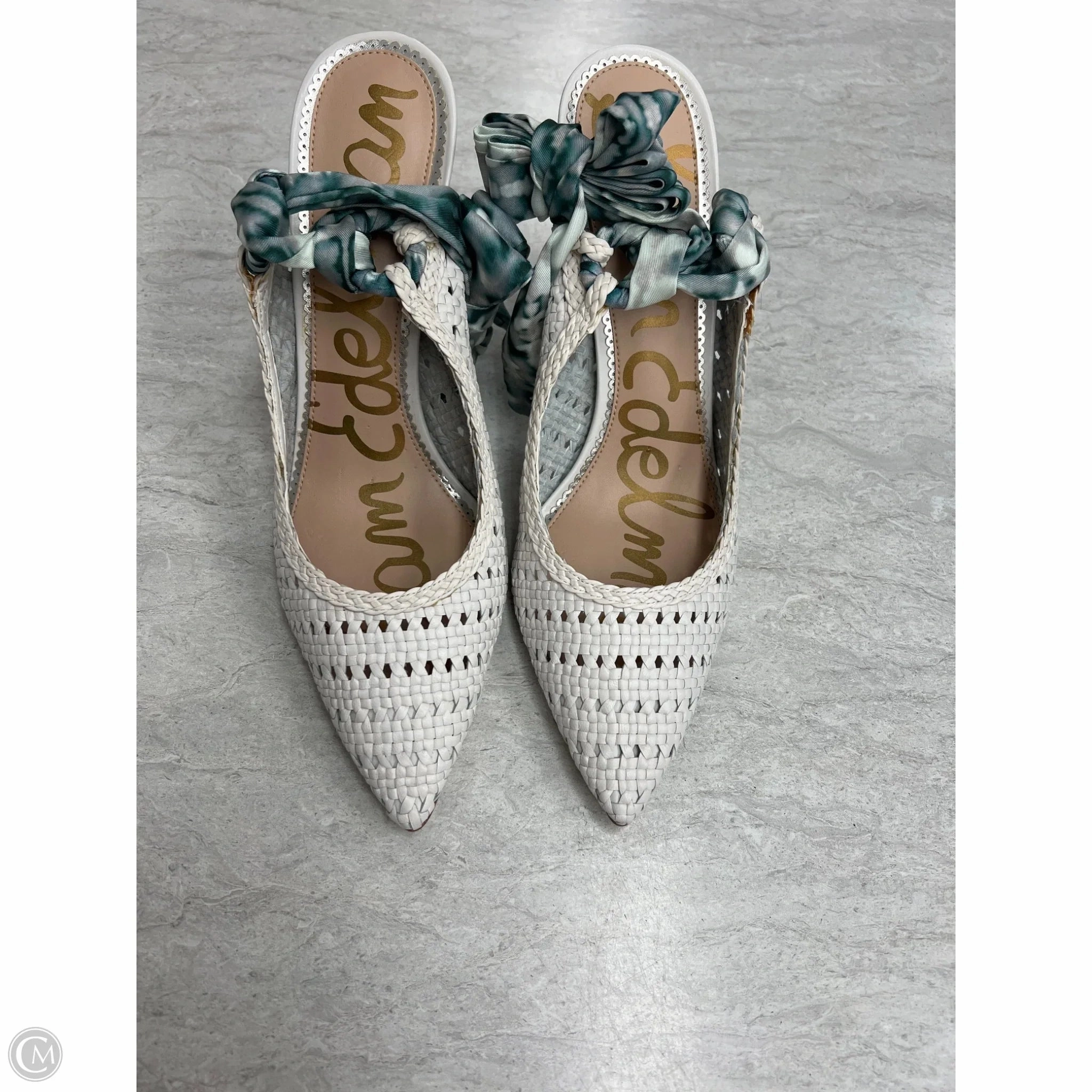 Shoes Heels Stiletto By Sam Edelman In White, Size: 10 Plush Heels