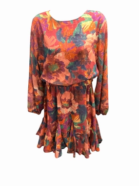 Year Round Daily Go Meet Me in Santorini Women's Dress Wine M