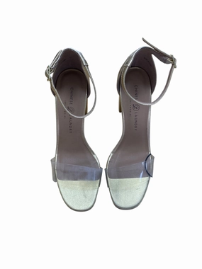 Shoes Heels Block By Chinese Laundry In Gold, Size: 8.5 Comfortable Soles Stylish Stilettos