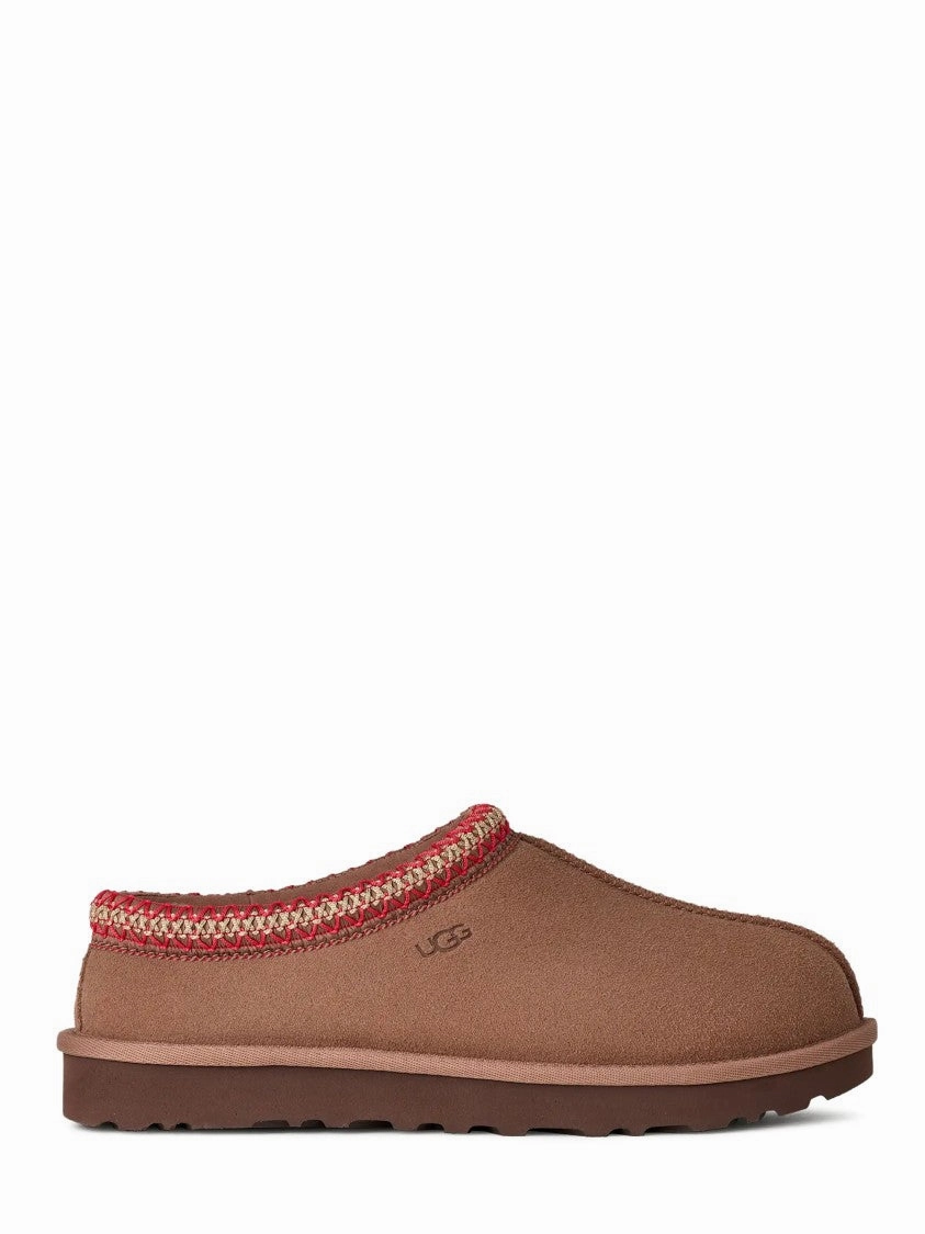 Relax Setting Soft Material Slip-On Flat Shoes With Woven Trim Accents