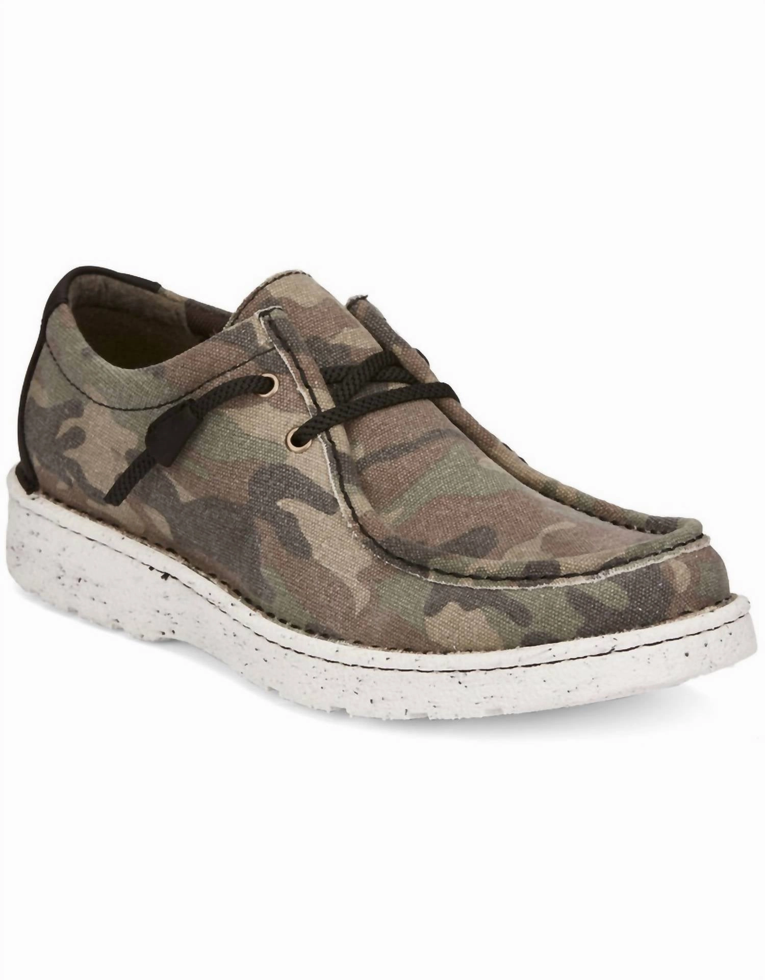 Cool Walk Men's Hazer 3" Slip-On Moc Toe Shoes In Camo