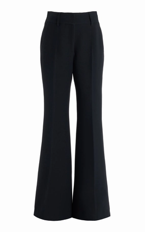 Luxury Wear Rhein Pant in Black Sportswear Wool