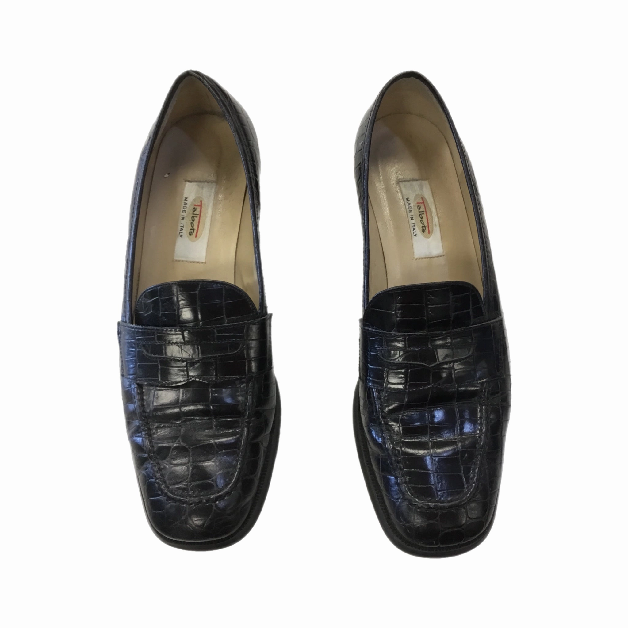 Shoes Heels Block By Talbots In Black, Size: 7.5 Smart Pumps Stylish Design