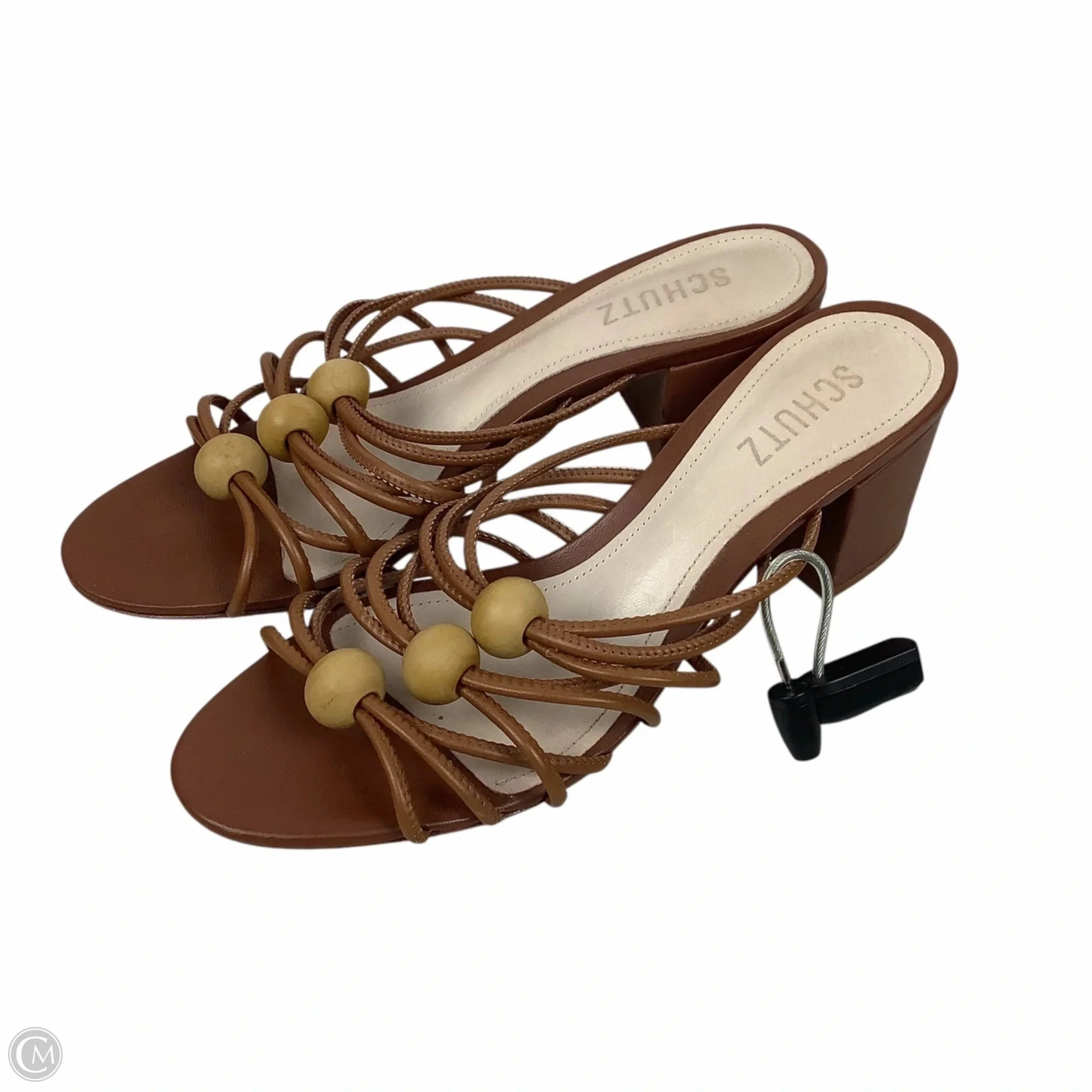 Comfy Pumps Cute Heels Shoes Heels Block By Clothes Mentor In Brown, Size: 8.5