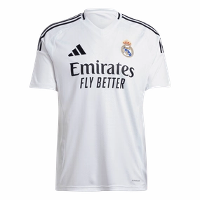Soft touch finish Real Madrid 24/25 Home Jersey (IU5011)