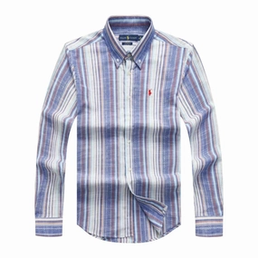 decorative element Polo Ralph Lauren New Men Long Sleeve Check Shirt stripe