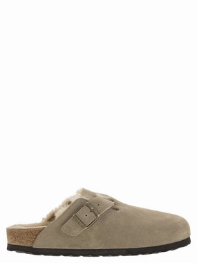 Lace Up Young Professional Boston - Sabot With Fur Lining