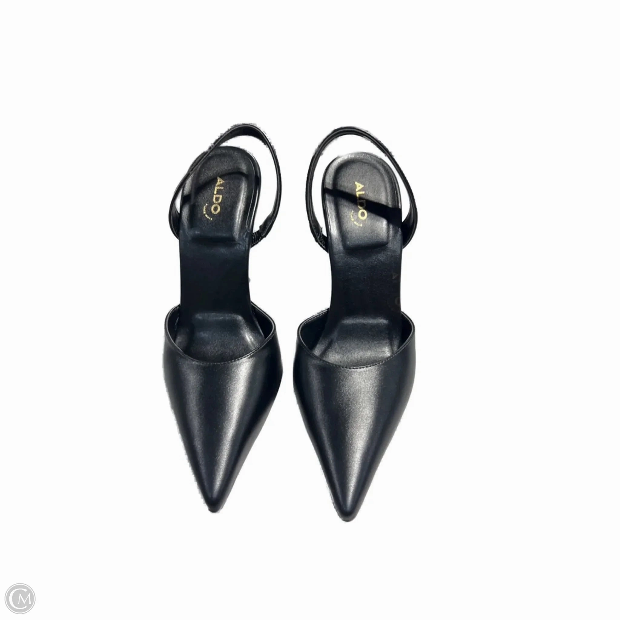 Shoes Heels Stiletto By Aldo In Black, Size: 7.5 High Heel Sandals for Weddings Tuxedo Heels