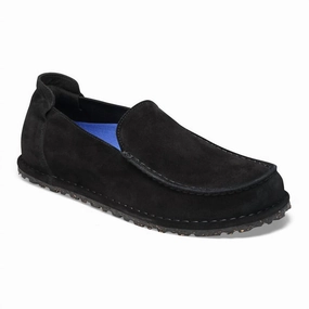 Clear Lane Men's Utti Slip-On In Black Suede