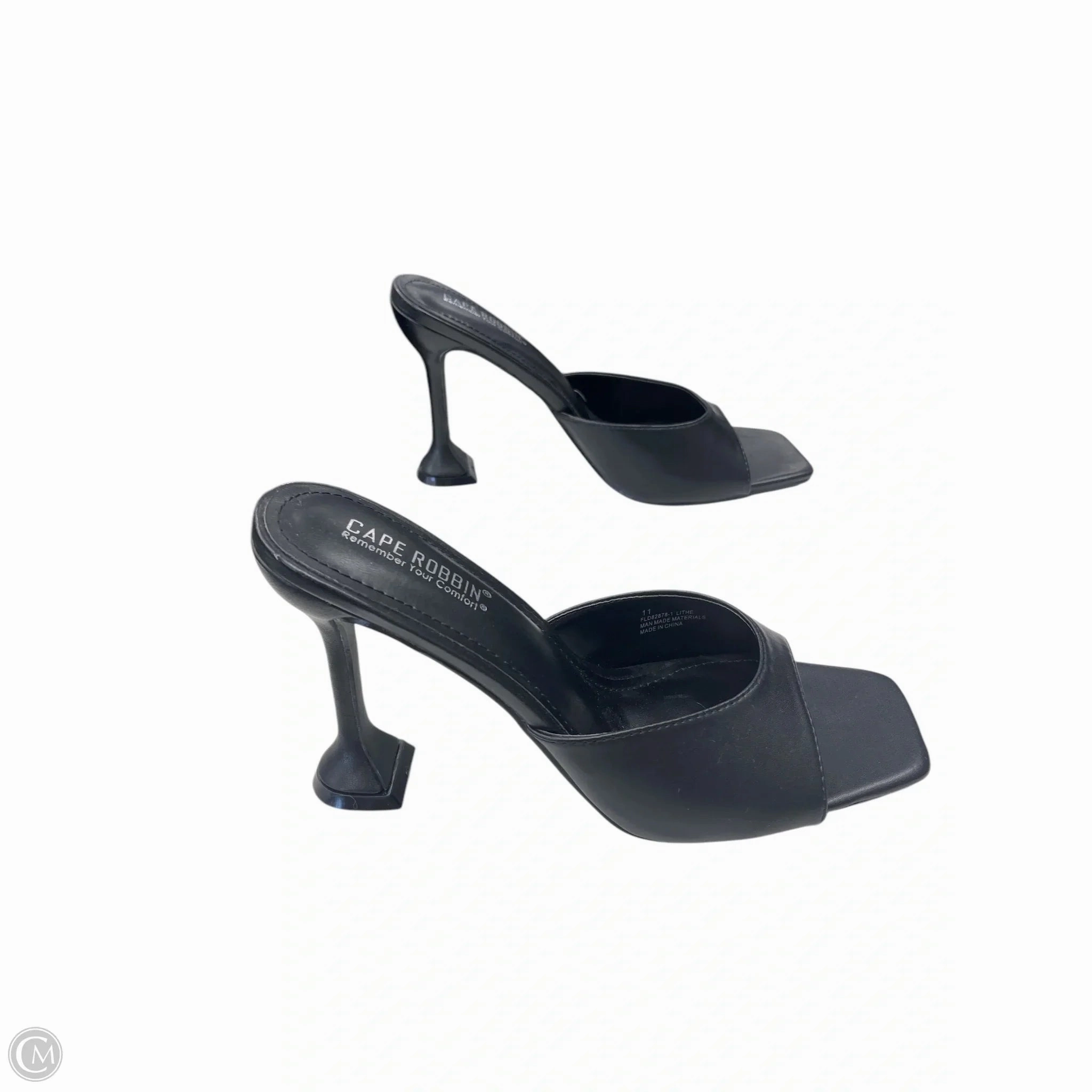 Winter Heels Autumn Sandals Shoes Heels Stiletto By Cape Robbin In Black, Size: 11