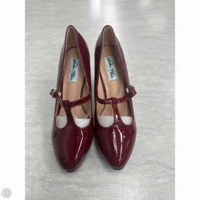 Shoes Heels Stiletto By Clothes Mentor In Red, Size: 6 Strappy Design