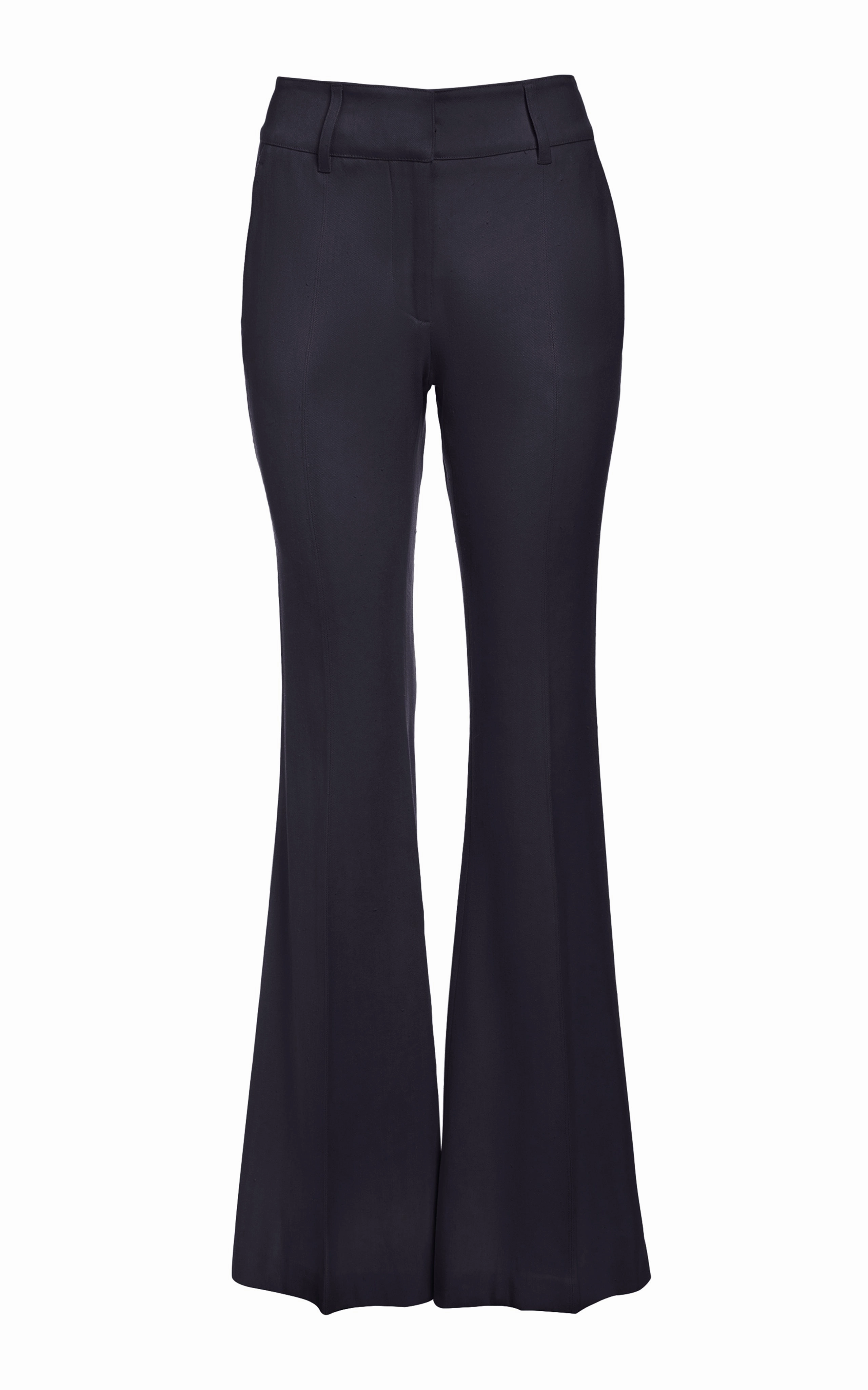 Timeless Work Look Minimalist Comfort Rhein Pant in Dark Navy Sportswear Wool