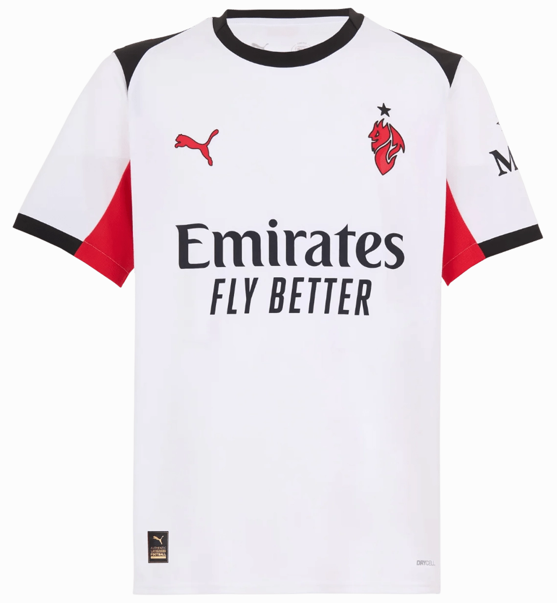 Flexible Motion 3D Knit Texture AC Milan 25/26 Away Jersey (77997102)