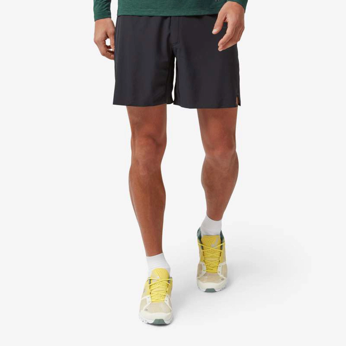 Men's LW Shorts DoubleLayeredKnees light texture