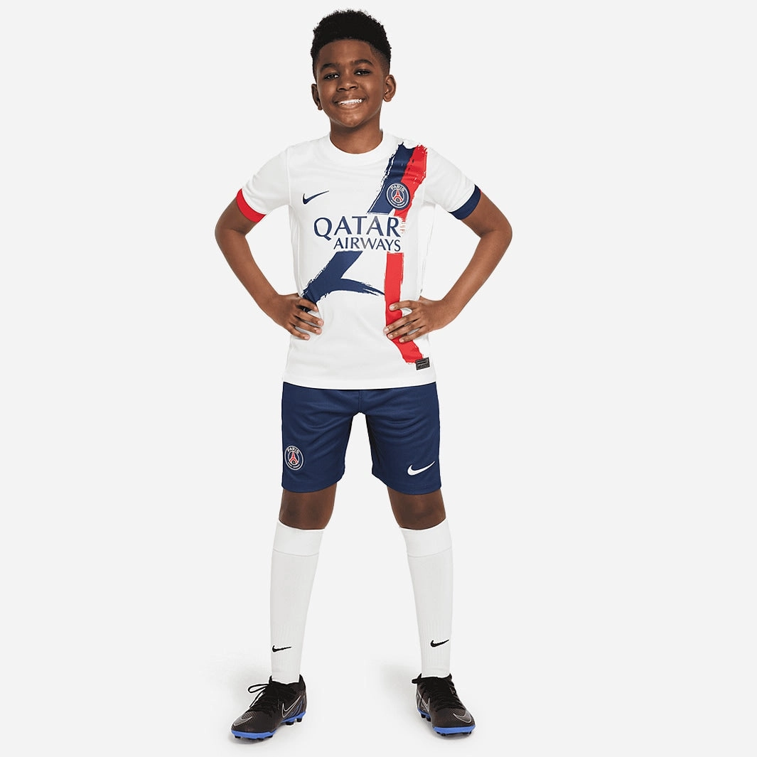 Paris Saint-Germain 24/25 Home Kit Full Set Shirt & Short Wicking Properties