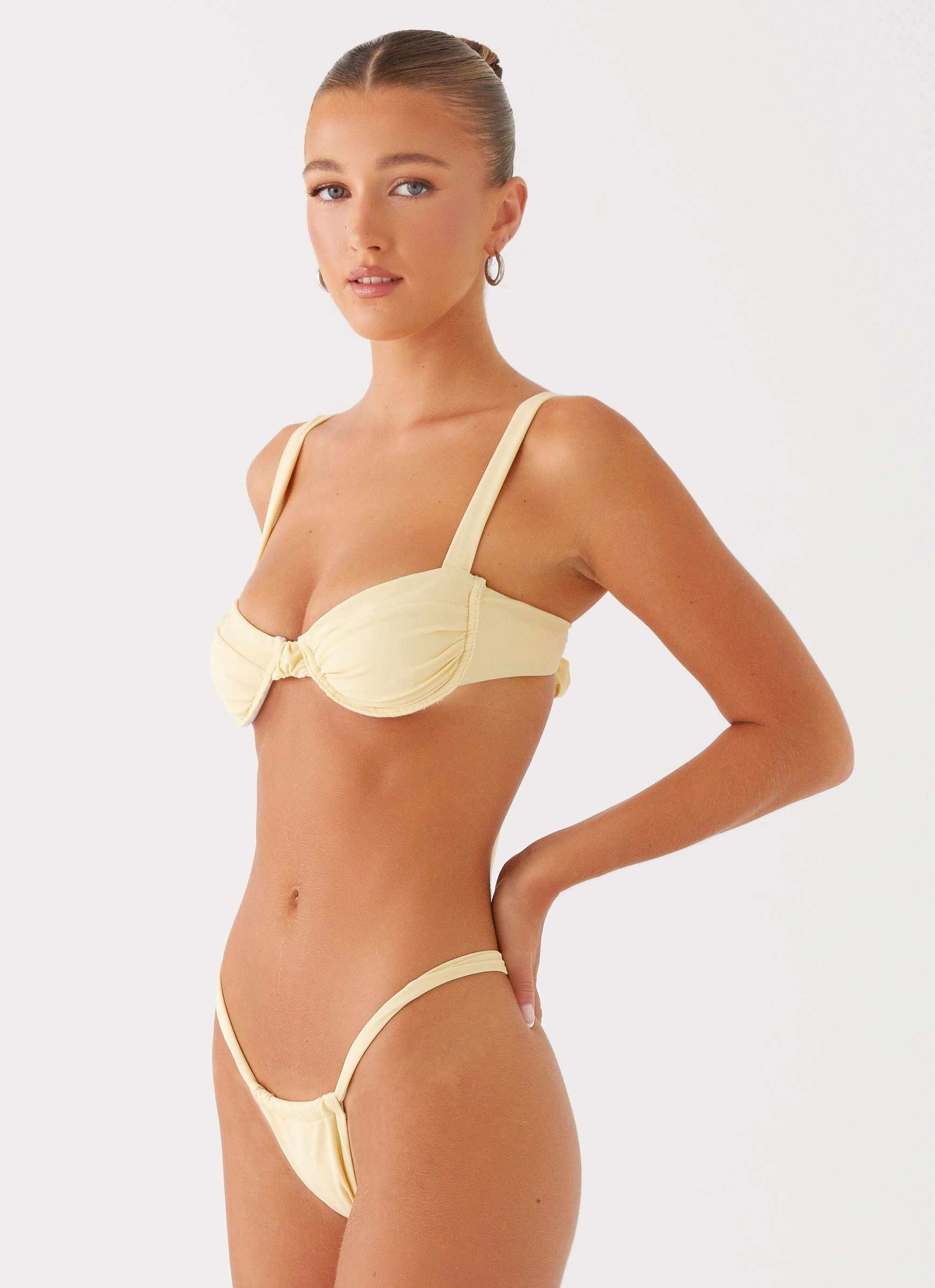 Gala Underwire Bikini Top - Yellow Holiday-Essentials