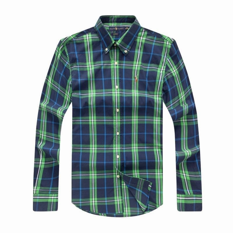 Outdoor Adventure Ralph Lauren Green Check Shirt