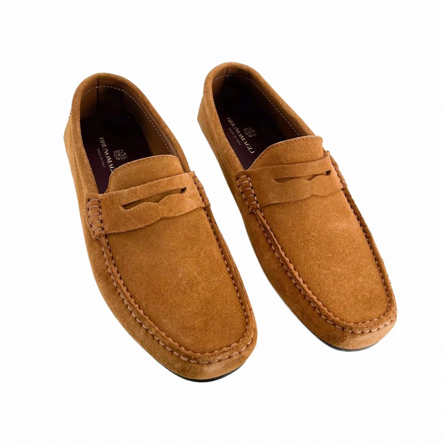 Neutral Look Men's Xane Driver Moccasin Shoes In Congac