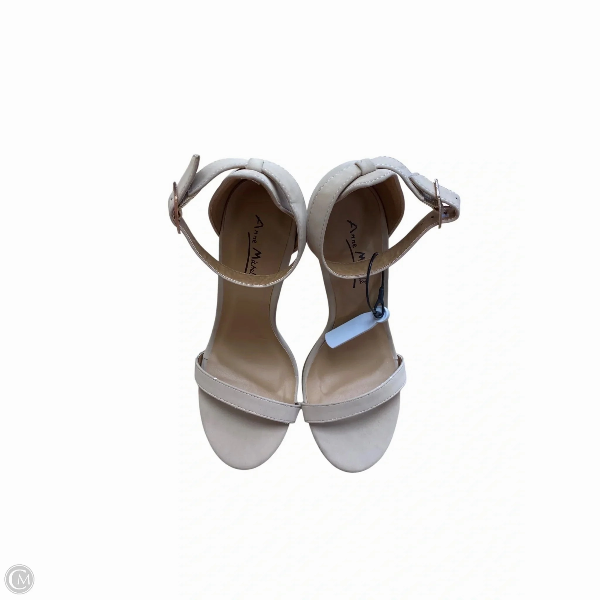 Soft Finish Shoes Heels Stiletto By Anne Michelle In Tan, Size: 7.5