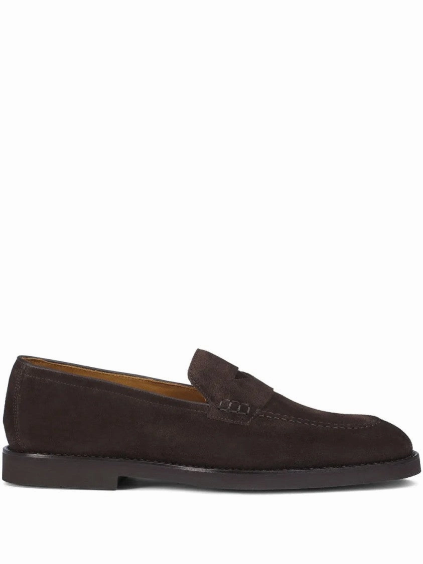 Brown Suede Loafers With Timeless Elegance Shop Trip