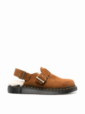 Jorge Shearling Mules Lace Up