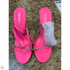 Shoes Heels Stiletto By Cmf In Pink, Size: 8.5 Comfortable foot wrap confident look