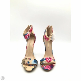 Shoes Heels Stiletto By Wild Diva In Floral Print, Size: 8 Padded Tongue