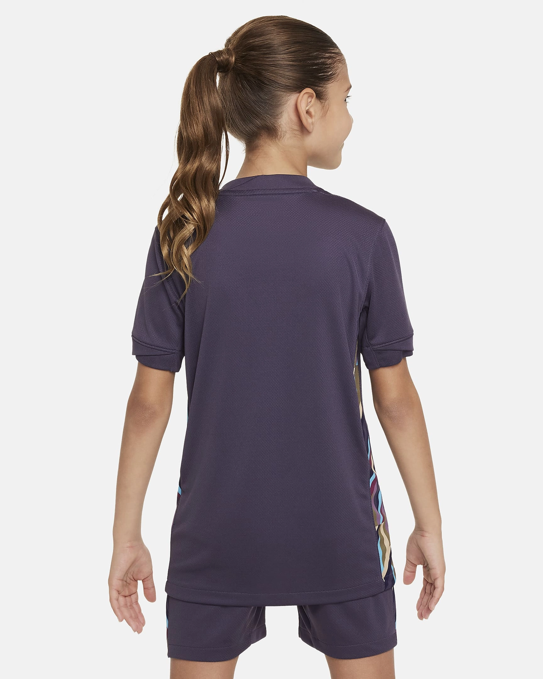 England 2024 Away Mini Kit Full Set Shirt & Shorts Street Style