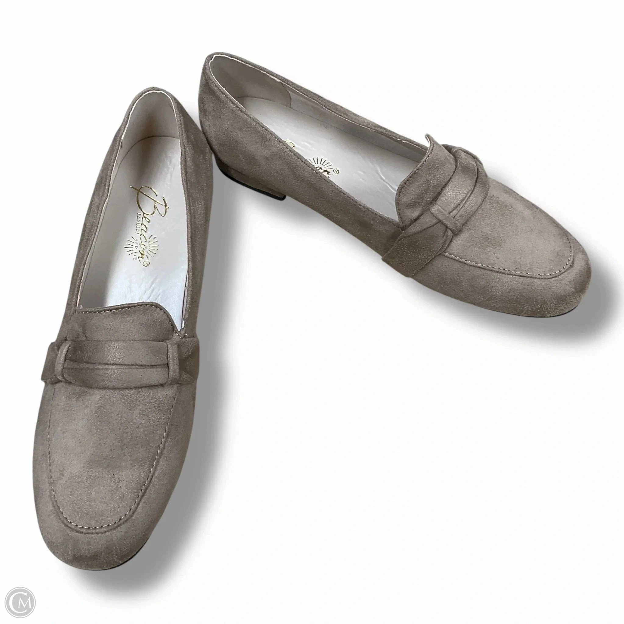 Shoes Heels Block By Clothes Mentor In Tan, Size: 9.5 Everyday Edge Anti Fatigue