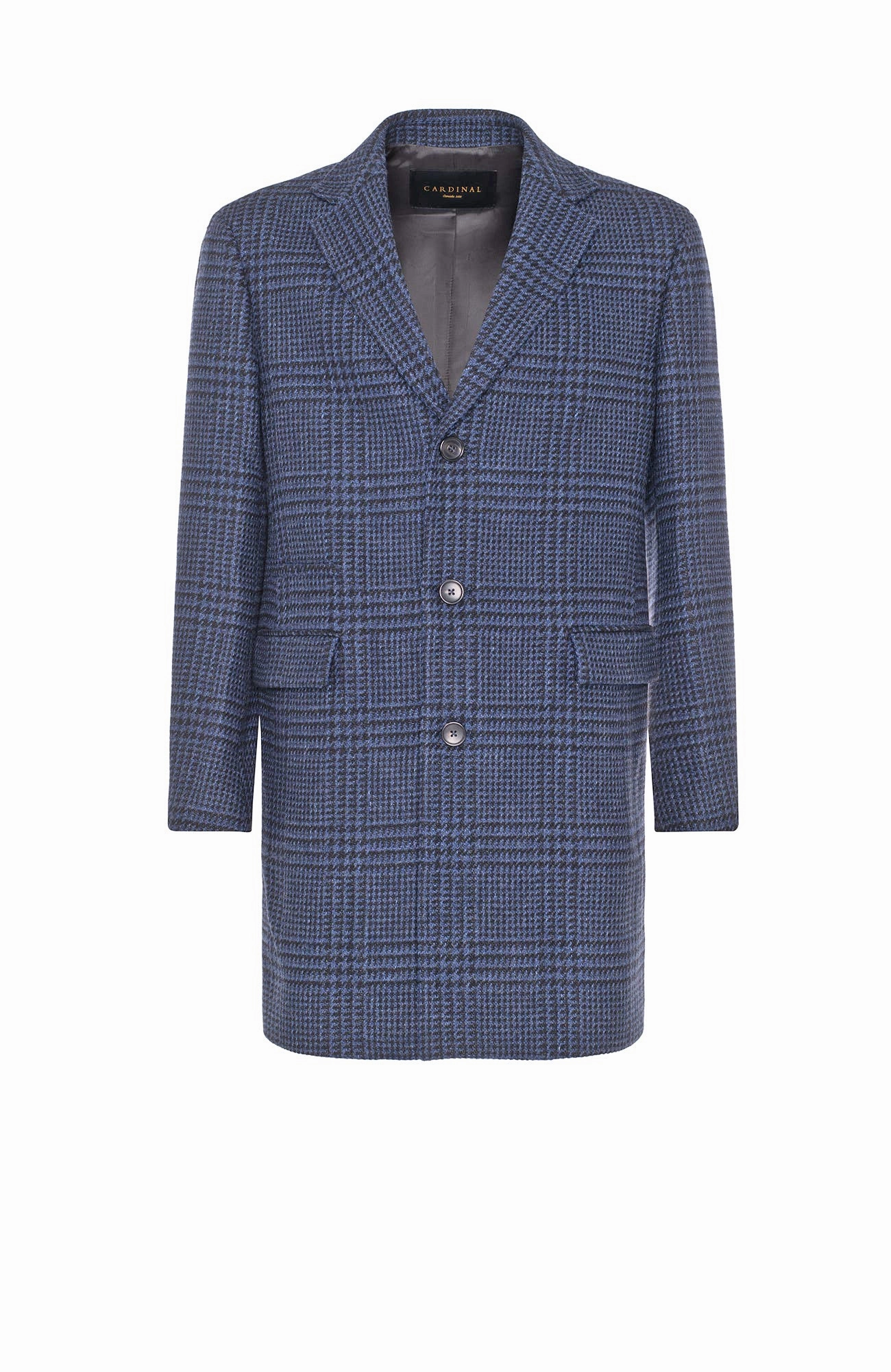 SHERWOOD WOOL & SILK TOPCOAT VentilatedBackPanel