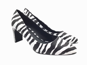 Chic White Stilettos Shoes Heels Block By Fashion To Figure  Size: 10