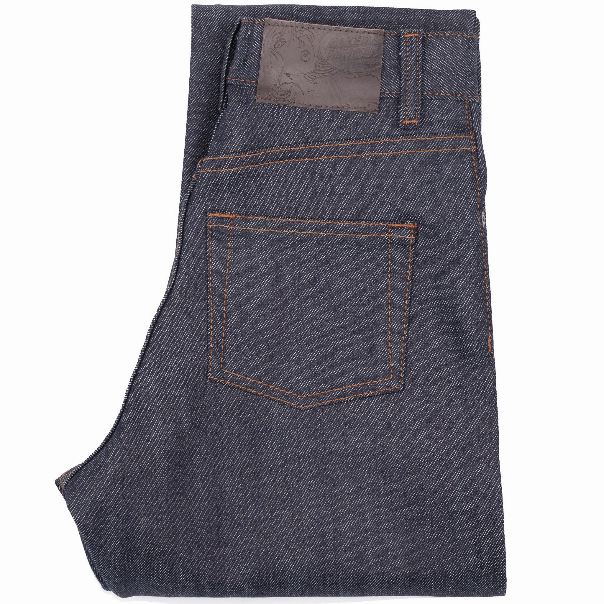 Fray Resistant Hem Light Touch Super Girl - Stretch Selvedge - Indigo