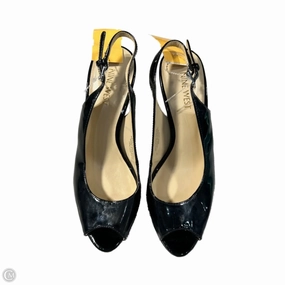 Classic Sandals Shoes Heels Stiletto By Nine West In Black, Size: 7